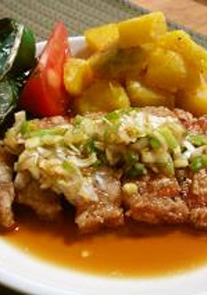 殿堂入り！豚肉ねぎ南蛮-レシピのメイン写真