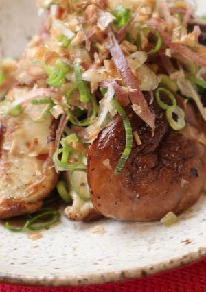焼きしいたけの薬味和え-レシピのメイン写真