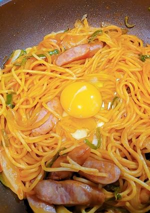 ガチで作る王道ナポリタン-レシピのメイン写真