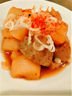 作り置き可 鶏肉とこんにゃく大根のうま煮-レシピのメイン写真