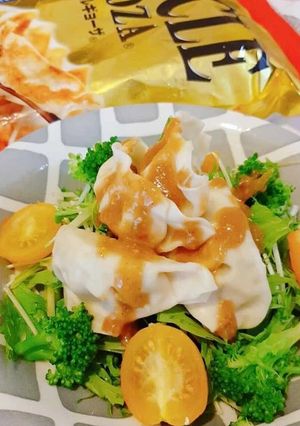 味噌だれバンバンジーの低糖質餃子-レシピのメイン写真