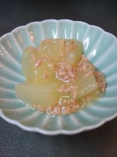 冬瓜のそぼろあんかけ-レシピのメイン写真