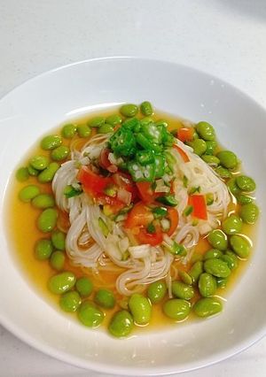 夏バテへっちゃらそうめん-レシピのメイン写真