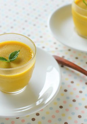 かぼちゃと豆乳とはちみつのプリン-レシピのメイン写真