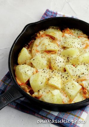 レンジ時短！簡単！じゃが豚キムチーズ-レシピのメイン写真
