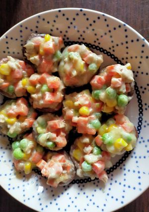 ベジタブル椎茸焼き。-レシピのメイン写真