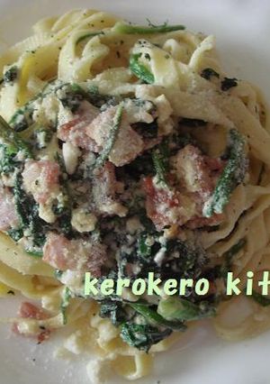 生パスタのカルボナーラ♪-レシピのメイン写真