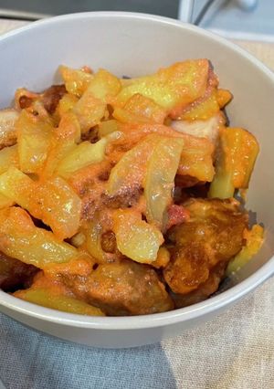 鶏じゃがマヨ明太-レシピのメイン写真