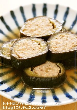 和のおかず♡茄子の挽き肉詰め-レシピのメイン写真