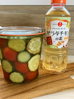 食卓の彩りにも!夏野菜のピクルス-レシピのメイン写真