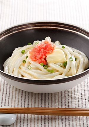 明太バターうどん-レシピのメイン写真
