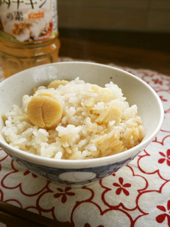 味付け簡単!ホタテの炊き込みご飯-レシピのメイン写真