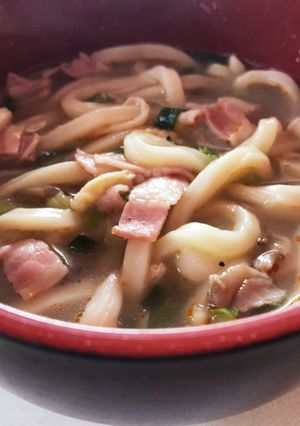 簡単うまうま鶏塩うどん-レシピのメイン写真