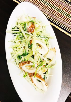 レンチン☆水菜の箸休め-レシピのメイン写真