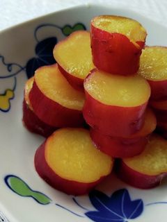 さつまいもの蜂蜜レモン煮♪-レシピのメイン写真