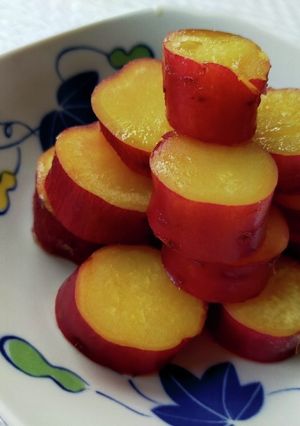 さつまいもの蜂蜜レモン煮♪-レシピのメイン写真