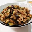 茄子と豚肉のニンニクオイスター炒め♪