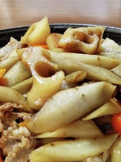 根菜トリオで豚バラ煮。-レシピのメイン写真
