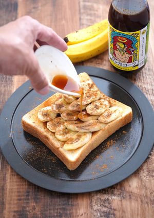 毎朝食べたい！スパイシーバナナトースト-レシピのメイン写真