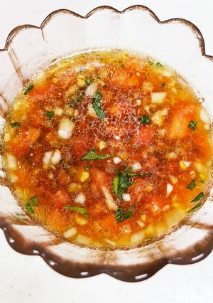そうめんのトマトたれ-レシピのメイン写真