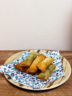 ゆかりのイブクロ 梅肉ささみ大葉春巻き-レシピのメイン写真