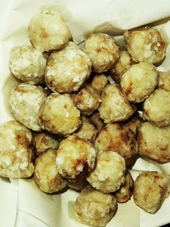 里芋揚げ♪お塩で十分!-レシピのメイン写真