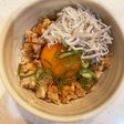 オートミールで冷凍卵のTKO卵掛けオーツ