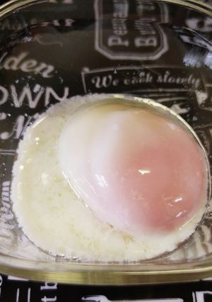 簡単！マグカップde温玉(レンジ不使用)-レシピのメイン写真