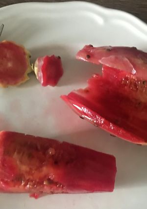 サボテンの実の食べ方-レシピのメイン写真
