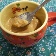 A picture of 氷牛乳でフラペチーノ風.