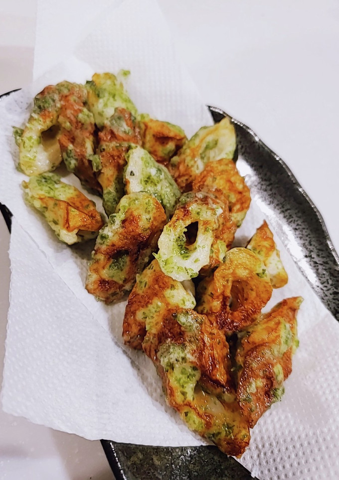 弁当界不動の2番バッター竹輪の磯辺揚げ！-レシピのメイン写真