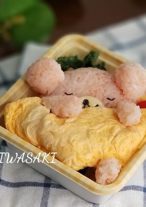 綺麗になれちゃう『眠ねむクマちゃん弁当』-レシピのメイン写真
