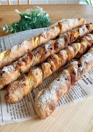 ドライフルーツとクリームチーズのバトン-レシピのメイン写真
