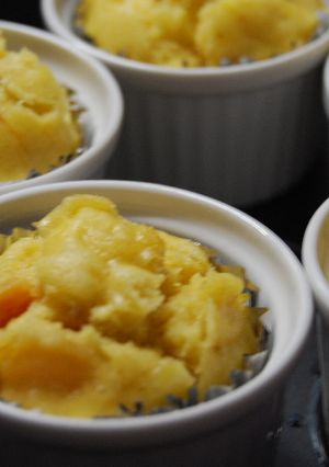 離乳食にもおすすめ簡単柿蒸しパン-レシピのメイン写真