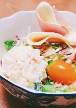 ★本日の青じそサラダ~ポテサラ+α編~★-レシピのメイン写真