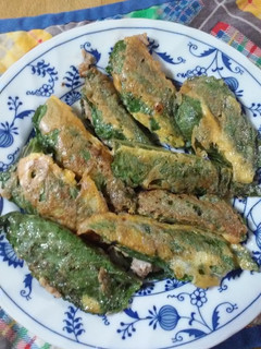 エゴマの葉の包み焼き-レシピのメイン写真
