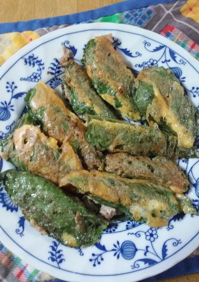 エゴマの葉の包み焼き-レシピのメイン写真