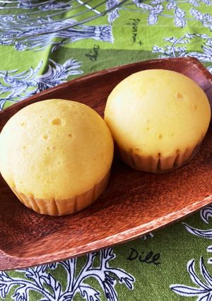 簡単！HMであんこ蒸しパン-レシピのメイン写真