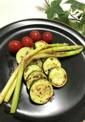 冷蔵庫お掃除レシピ★余り野菜ソテー低カロ-レシピのメイン写真
