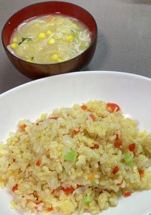 簡単、卵チャーハン-レシピのメイン写真