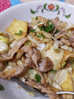 豚肉キャベツお揚げの味噌マヨ丼!-レシピのメイン写真