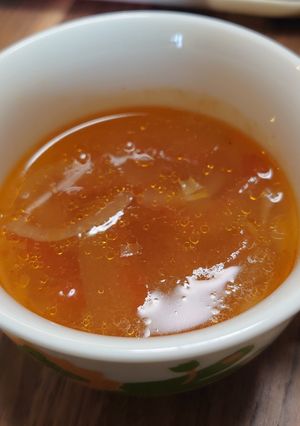 スイカの皮と玉ねぎのスープ-レシピのメイン写真