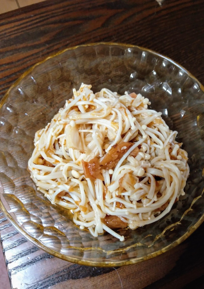茹でエノキの梅おかか和え-レシピのメイン写真