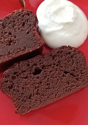 計量不要！材料２つだけのチョコケーキ-レシピのメイン写真