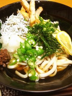 超簡単!梅風味冷やしうどん-レシピのメイン写真