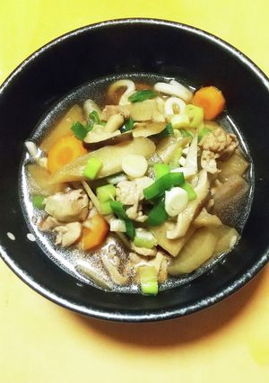 野菜たっぷりけんちんうどん-レシピのメイン写真