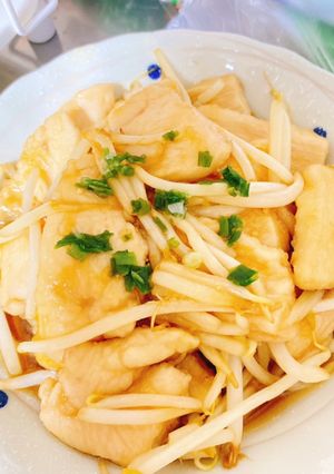鶏胸肉ともやしの甘酢炒め-レシピのメイン写真