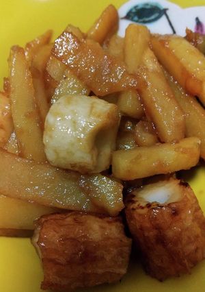 ちくわとじゃがいもの甘辛いため-レシピのメイン写真