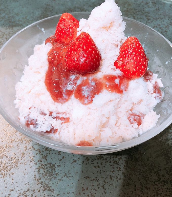 いちごミルク×いちごジャム-レシピのメイン写真