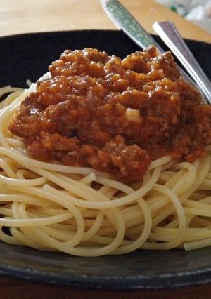 生のフレッシュトマトからミートソース-レシピのメイン写真